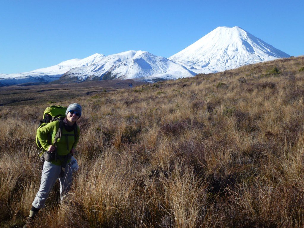 Flo and Mt. Ngauruhoe