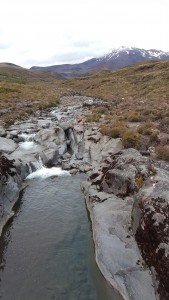 Above Taranaki Falls