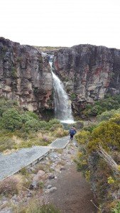 Down to Taranaki Falls